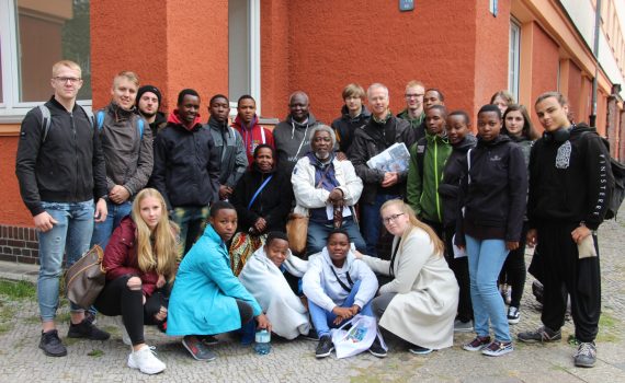 Berlinfahrt mit den afrikanischen Gästen