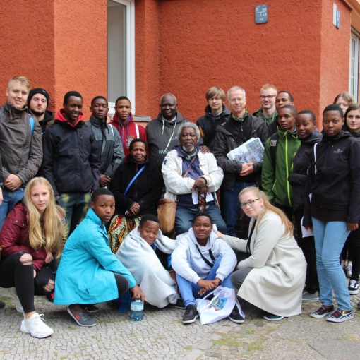 Berlinfahrt mit den afrikanischen Gästen