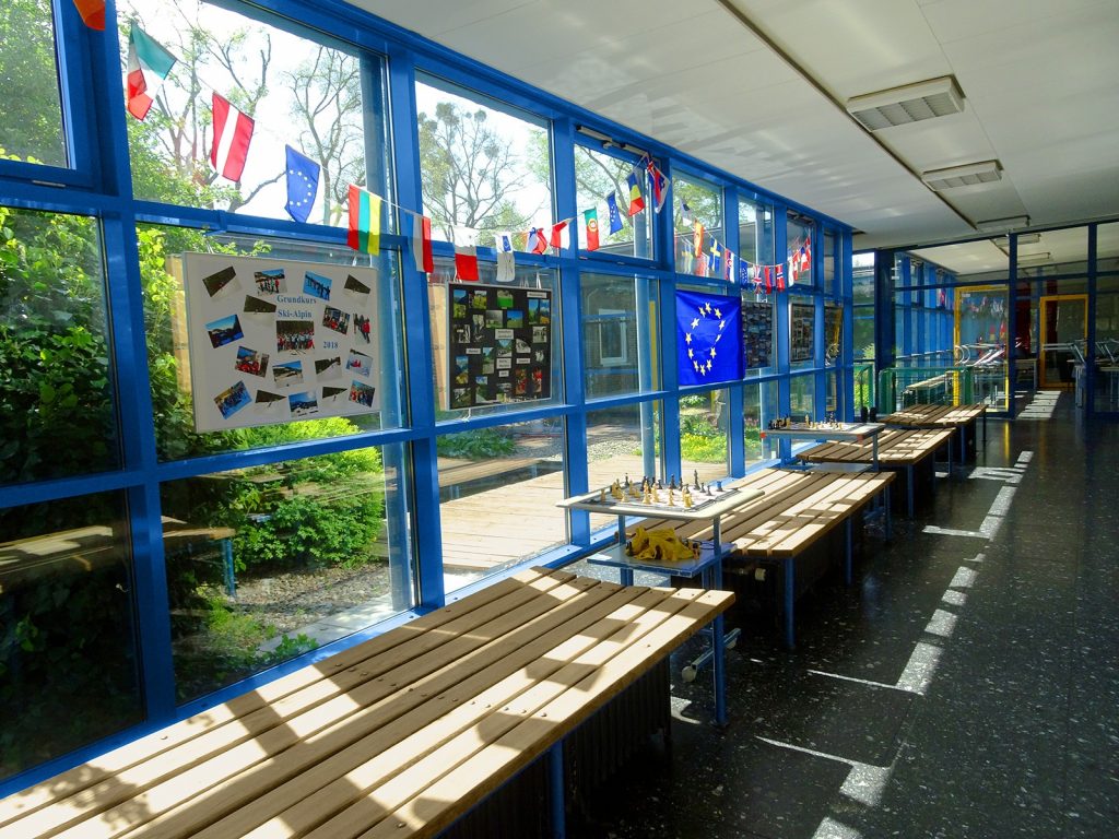 Die Pausenhalle des Scharnhorstgymnasiums (Foto: MAK)
