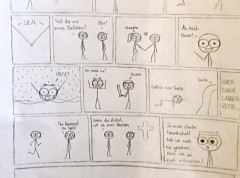 Die Bürgschaft von Schiller: Comic von Kieu Vy
