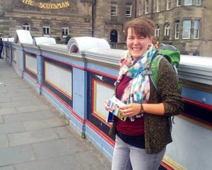 Frau Fuchte an der Edinburgh School of English (2017/2018, Edinburgh/Schottland) Frau Fuchte an der Edinburgh School of English (2017/2018, Edinburgh/Schottland)