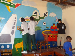 Iambi 2012: Gestaltung der Schulwände Iambi 2012: Gestaltung der Schulwände