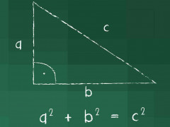 Der berühmte "Satz des Pythagoras" (Grafik: Pixaline, Pixabay)