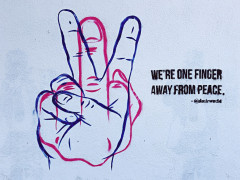 Politik: Grafitty »Peace«