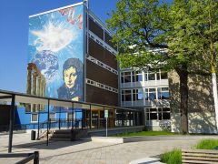 Der Haupteingang des SHG (Foto: MAK) Haupteingang Scharnhorstgymnasium (Foto: MAK)