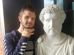Zwei Lateiner mit Bart: ein Scharnhorstler und Kaiser Marc Aurel