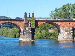 Auch eine Hinterlassenschaft der Römer in Trier:  die Römerbrücke