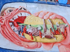 Berlin-Graffiti für Veganismus (Foto: MAK) Berlin-Graffiti für Veganismus (Foto: MAK)