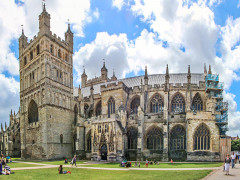 Exeter Cathedral St. Peter (Foto: Dietmar Rabich, Wikimedia Commons) Exeter Cathedral St. Peter (Foto: Dietmar Rabich, Wikimedia Commons)