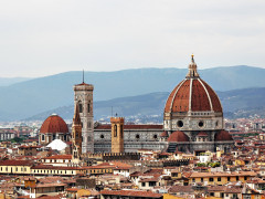 Blick auf Florenz (Foto: Jonathan Korner, Unsplash)