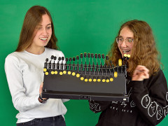'ne Welle machen – Physik am SHG (Foto: F. Friedrich)