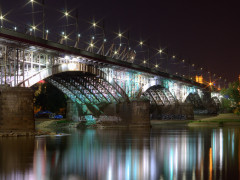 Brücke im Abendglanz (Foto: Arcaion, Pixabay) Brücke im Abendglanz (Foto: Arcaion, Pixabay)