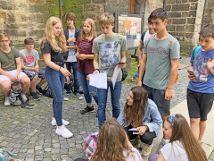 Auswertung der Stadtrallye Hildesheim