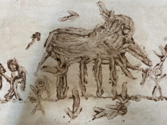 Höhlenmalerein in Jahrgang 5