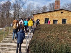 Zugang zum ehemaligen Krematorium