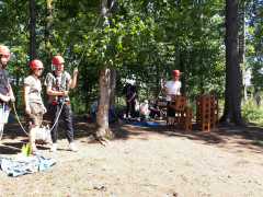 Gegenseitiges Sichern ist Pflicht