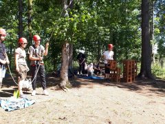 Gegenseitiges Sichern ist Pflicht
