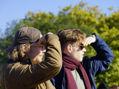 Karlsson und Ole auf dem Primrose Hill