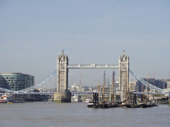 Blick auf die Tower Bridge