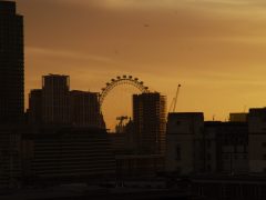 Skyline mit London Eye
