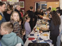 Der Fachbereich Französisch sorgte für leckere Crepes.