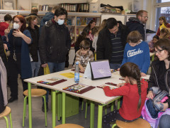 Großer Andrang im SAZ-Raum