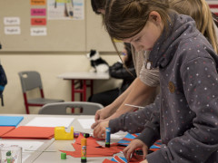 Englisch - Basteln des Union Jacks