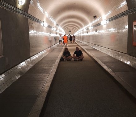 Die Erkundung des alten Elbtunnels