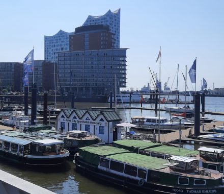 Hamburg bei bestem Wetter
