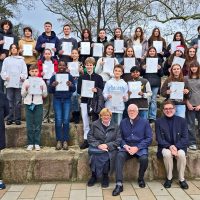 Erworbene Sprachzertifikate 2025 "Hilde macht schlau e. V." Herzlichen Dank den Spender:innen!!!