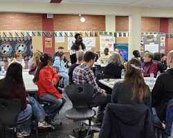 Abschlussveranstaltung in der Schule