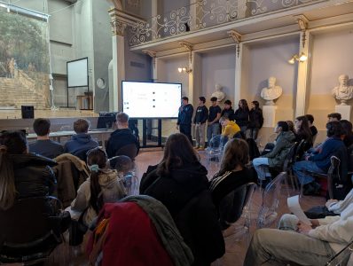 festlicher Empfang in der Schule